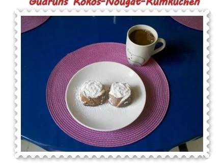 Kuchen: Kokos-Nougat-Rumkuchen - Rezept - Bild Nr. 11