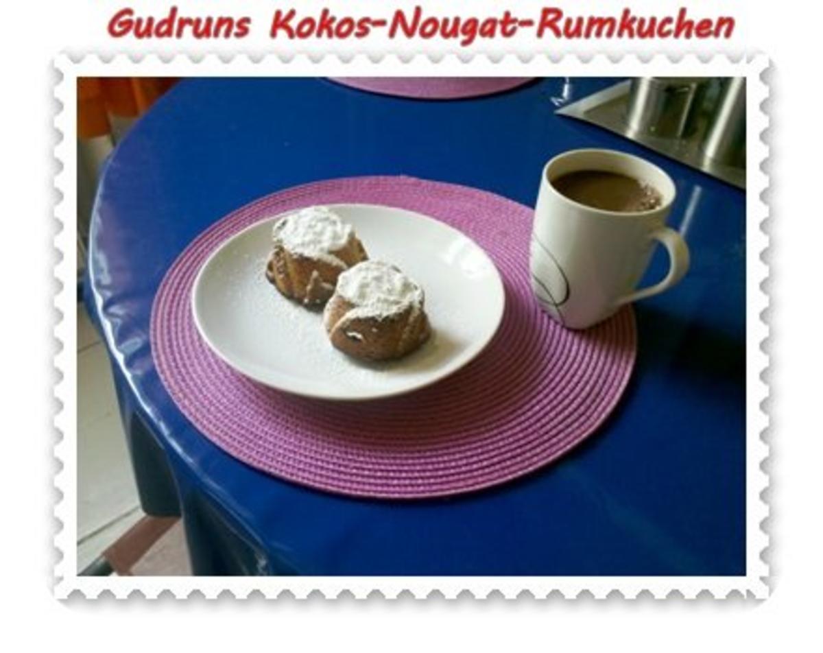 Kuchen: Kokos-Nougat-Rumkuchen - Rezept - Bild Nr. 12