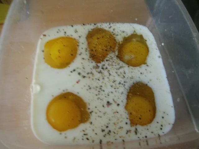 Zucchini-Schinken Rührei - Rezept - Bild Nr. 6