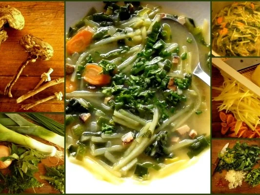 Porree - Giersch - Suppe - Rezept - Bild Nr. 3