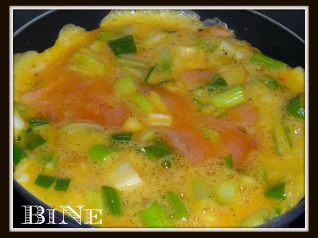 BiNe` S LACHSOMELETT - Rezept - Bild Nr. 4