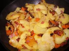 deftige Bratkartoffeln mit Gurkensalat - Rezept - Bild Nr. 2