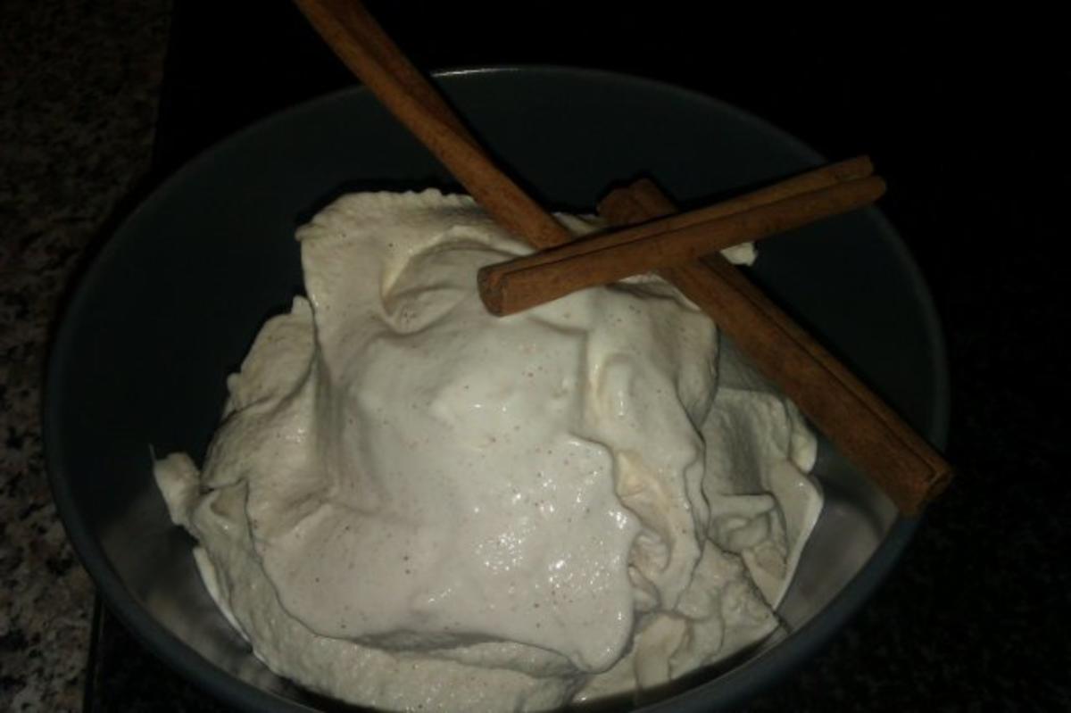 Joghurt-Zimt-Eis - Rezept mit Bild - kochbar.de