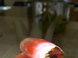 Rhabarber-Quark-Mousse mit Orangenkaramell-Whisky-Sauce - Rezept - Bild Nr. 2