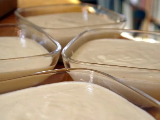 Rhabarber-Quark-Mousse mit Orangenkaramell-Whisky-Sauce - Rezept - Bild Nr. 6