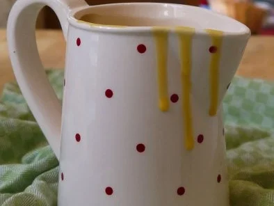 Rhabarber-Quark-Mousse mit Orangenkaramell-Whisky-Sauce - Rezept - Bild Nr. 12