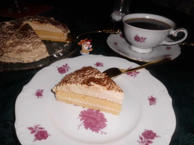 Espresso-Mascarpone-Torte>> - Rezept