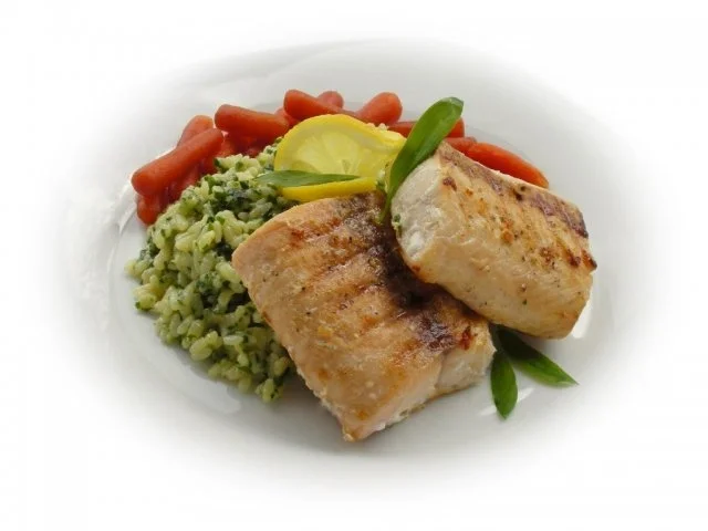 Gebratener Lachs mit Bärlauch-Risotto - Rezept - Bild Nr. 2