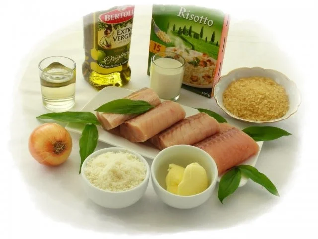 Gebratener Lachs mit Bärlauch-Risotto - Rezept - Bild Nr. 4