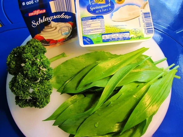 Bärlauch-Quark mit Pellkartoffeln ... - Rezept - Bild Nr. 4