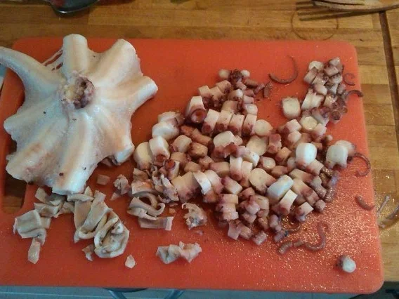 Rezept: Pulpo Salat Bild Nr. 4 Pulpo Salat - Rezept - Bild Nr. 4