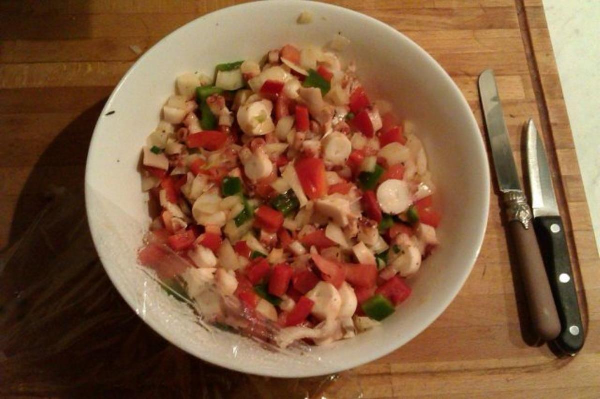 Pulpo Salat - Rezept - Bild Nr. 5