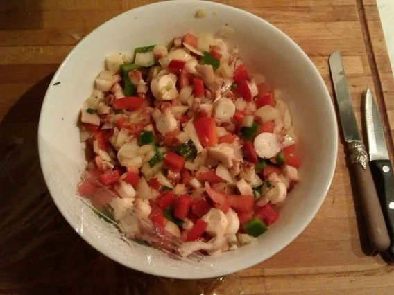 Rezept: Pulpo Salat Bild Nr. 5 Pulpo Salat - Rezept - Bild Nr. 5