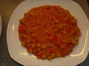 Rezept: Bulgur-Kichererbsen und rote Linsen Bulgur-Kichererbsen und rote Linsen - Rezept