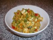 Bulgur mit Gemüse und Hähnchenbrustwürfeln (histaminarm) - Rezept