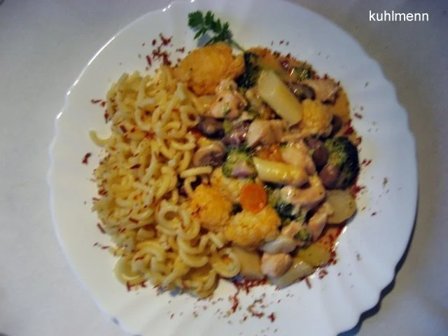 Pfannen - Kuddelmuddel - Rezept