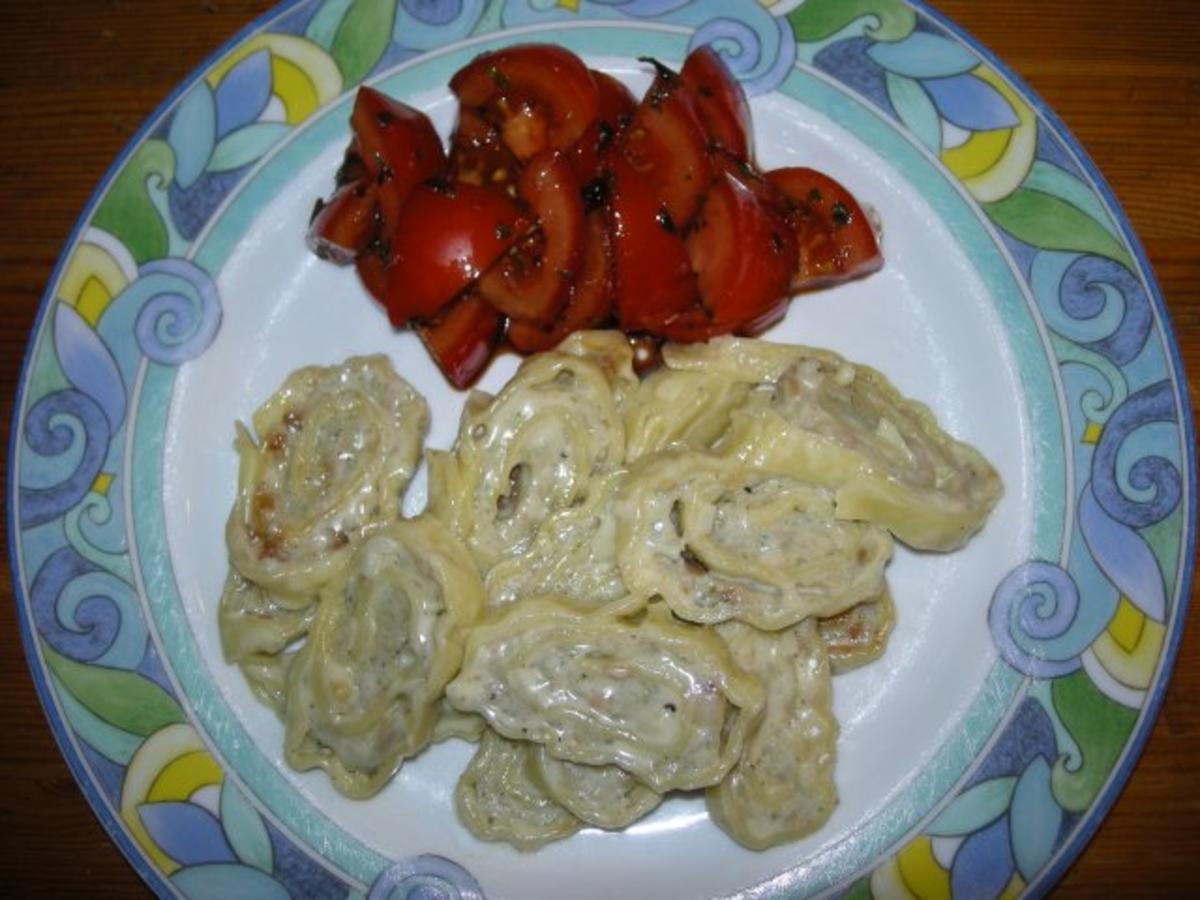 Schwäbische Maultaschen - Variation alla Stella - Rezept - kochbar.de