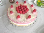 Himbeer - Frischkäse - Torte ... - Rezept