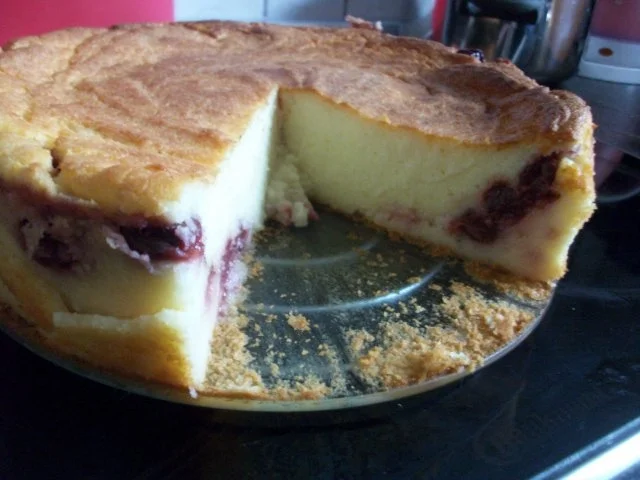 Rezept: Grießkuchen mit Aprikosen Grießkuchen mit Aprikosen - Rezept