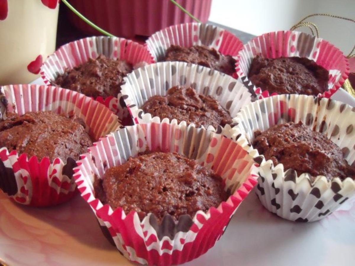 Bilder für Haferkleie-Schoko-Muffins - Rezept