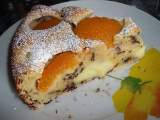 Aprikosen-Pudding-Ameisenkuchen - Rezept - kochbar.de