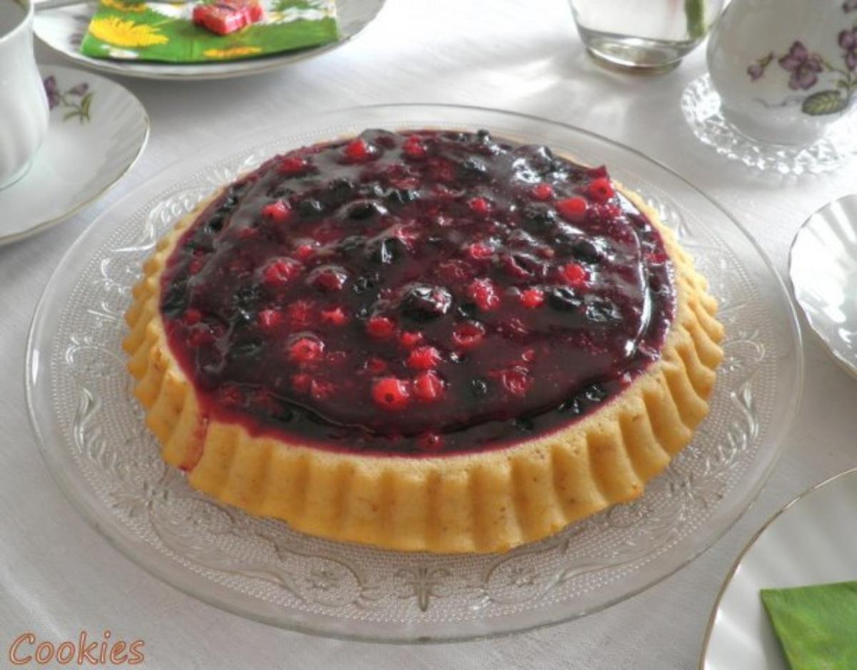 Mini - Beeren - Torte ... - Rezept von Cookies