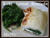 BiNe` S KOHL - SPINAT - ROULADE - Rezept