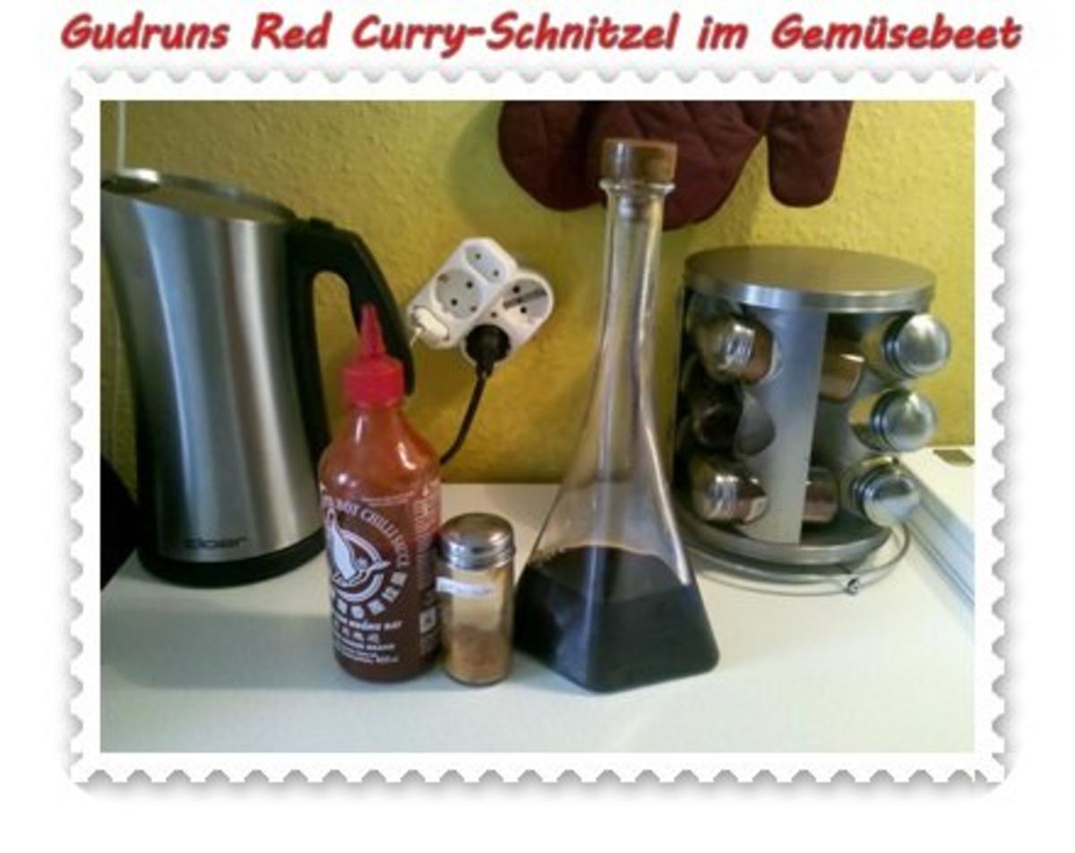 Auflauf: Red Curry-Schnitzel im Gemüsebeet - Rezept - Bild Nr. 2