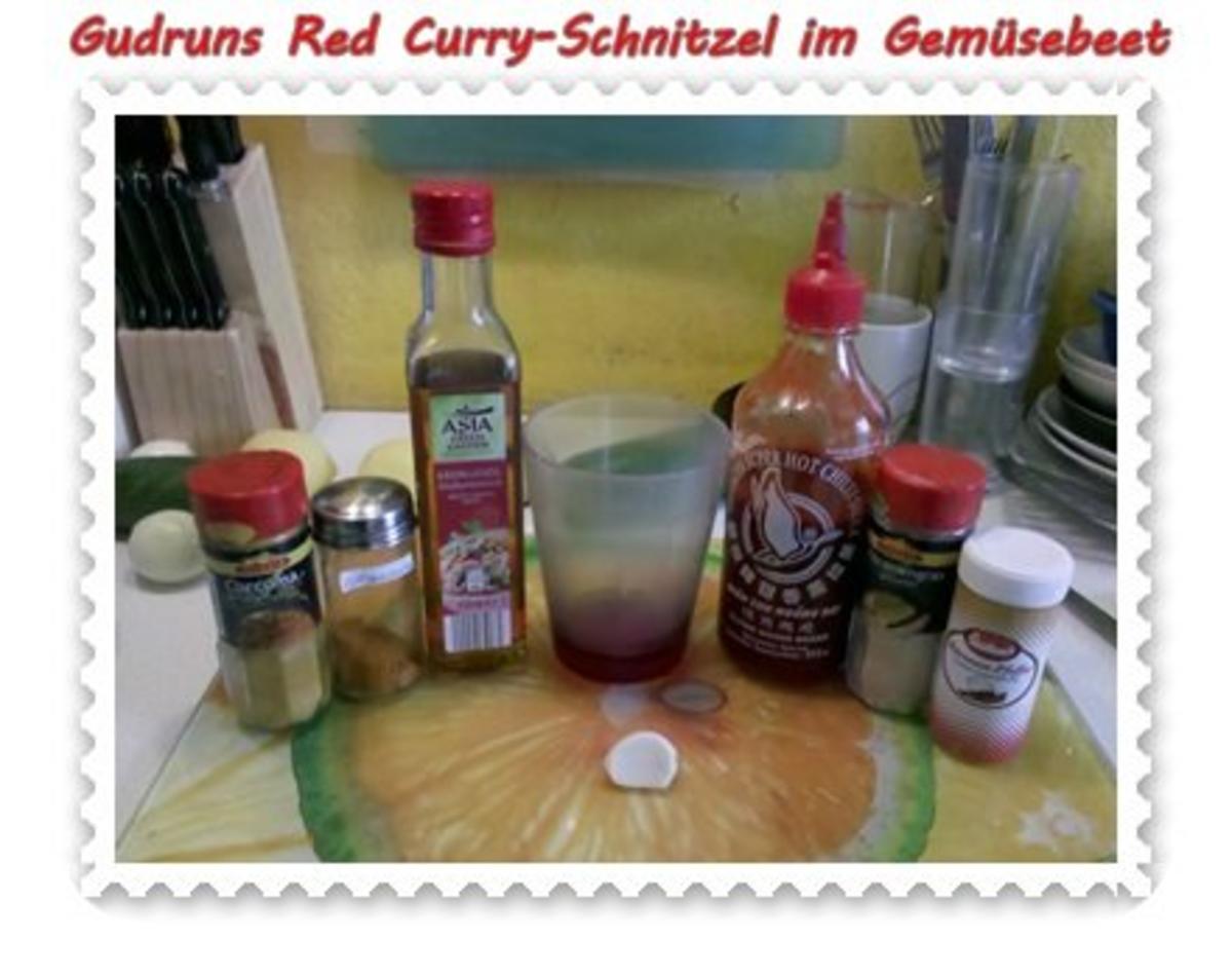 Auflauf: Red Curry-Schnitzel im Gemüsebeet - Rezept - Bild Nr. 5