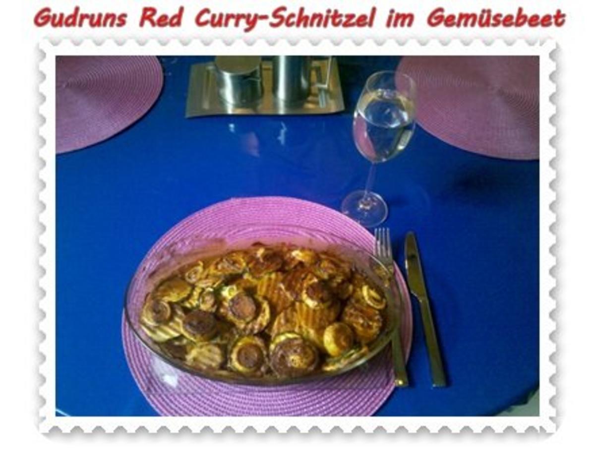 Auflauf: Red Curry-Schnitzel im Gemüsebeet - Rezept - Bild Nr. 12