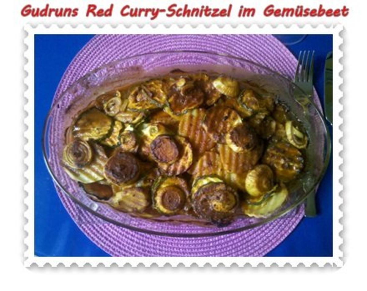 Auflauf: Red Curry-Schnitzel im Gemüsebeet - Rezept - Bild Nr. 15