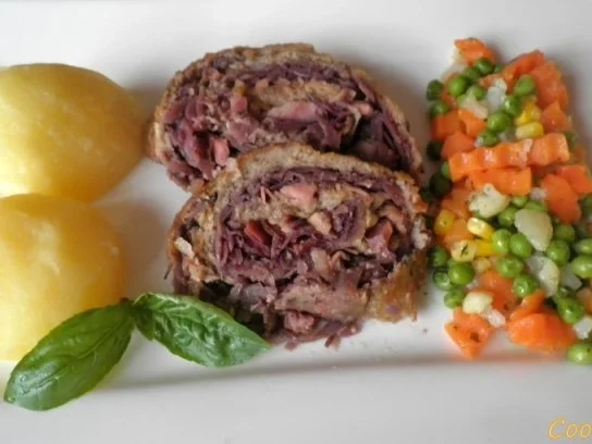 Rotkraut - Roulade ... andersrum ;-) - Rezept - Bild Nr. 3