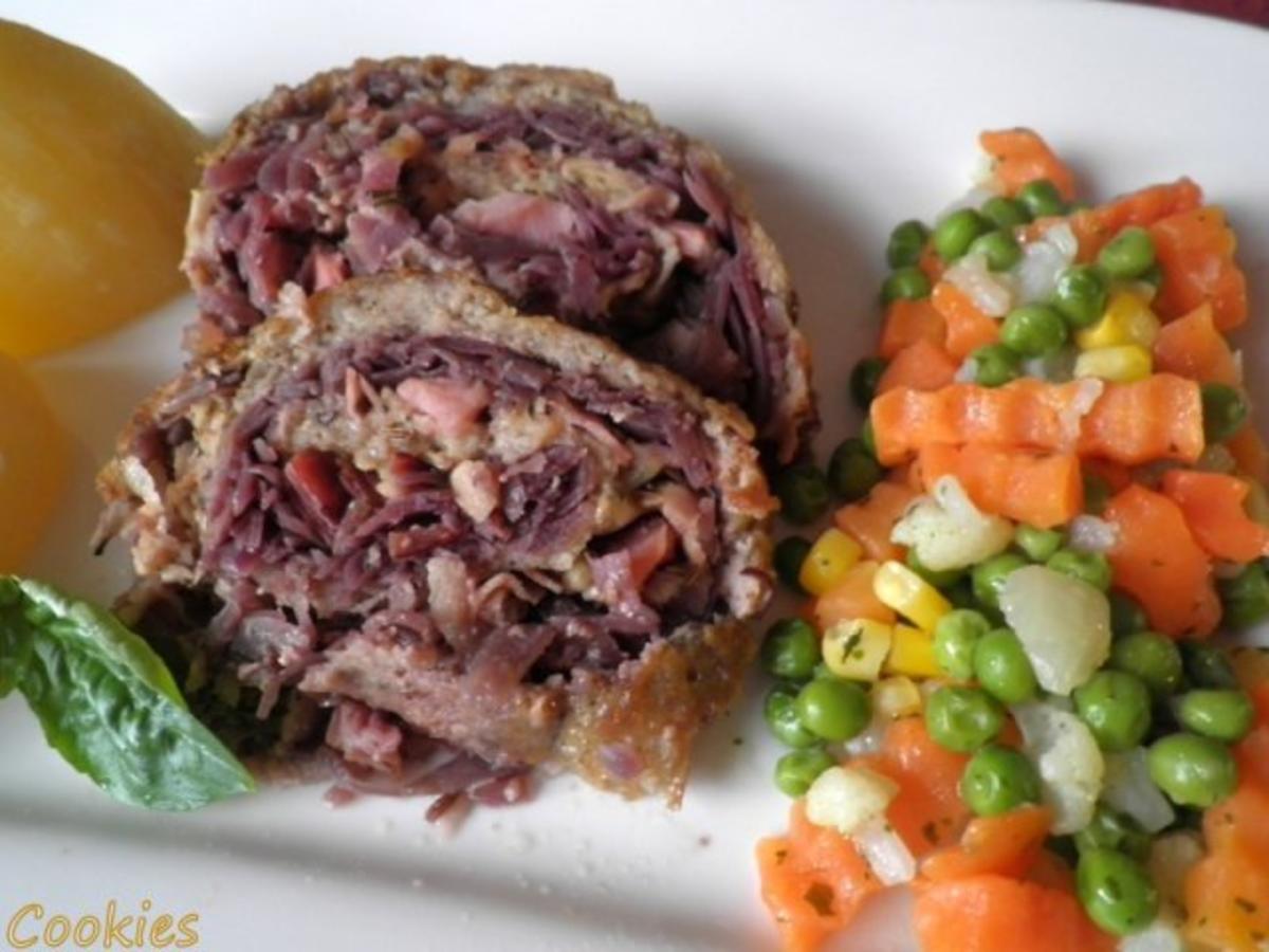 Bilder für Rotkraut - Roulade ... andersrum ;-) - Rezept