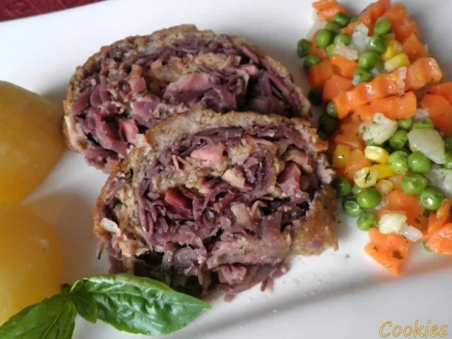 Rotkraut - Roulade ... andersrum ;-) - Rezept - Bild Nr. 2