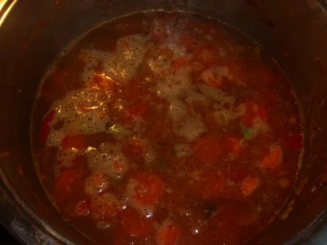 Backhähnchen mit bunten Reis - Rezept - Bild Nr. 4