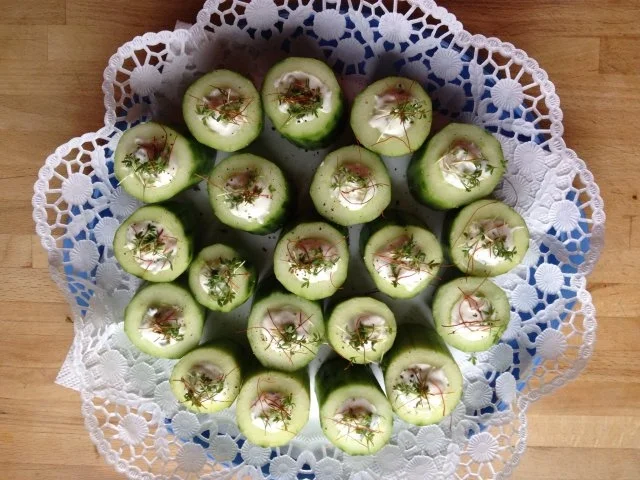 gefüllte Gurken..... - Rezept - Bild Nr. 2