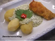 Soßen: Dip oder Dressing aus Radieschenblättern und Frischkäse - Rezept
