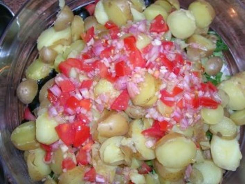 Kartoffelsalat nach sardischer Art - ein leckeres Frühlingsgericht ...