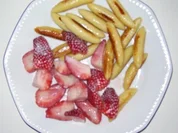 Erdbeeren gebraten in Kokosmilch mit Schupfnudeln - Rezept - Bild Nr. 2