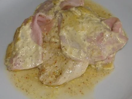 Auflauf von der Hähnchenbrust - Rezept