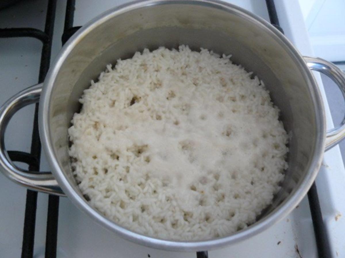 schnelle Reispfanne mit Champignons - Rezept - Bild Nr. 6