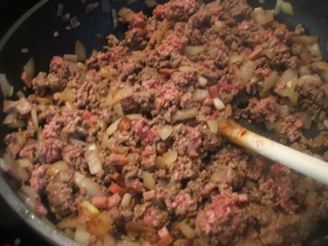 Rezept: Fleisch: Hackfleischtopf "Mediterraneo" Bild Nr. 5 Fleisch: Hackfleischtopf "Mediterraneo" - Rezept - Bild Nr. 5