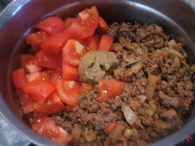 Rezept: Fleisch: Hackfleischtopf "Mediterraneo" Bild Nr. 8 Fleisch: Hackfleischtopf "Mediterraneo" - Rezept - Bild Nr. 8