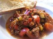 Fleisch: Hackfleischtopf "Mediterraneo" - Rezept