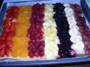 bunte Früchtchen vom Blech - Rezept