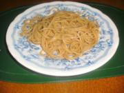 Spaghetti, gekocht "ohne Wasser" - Rezept