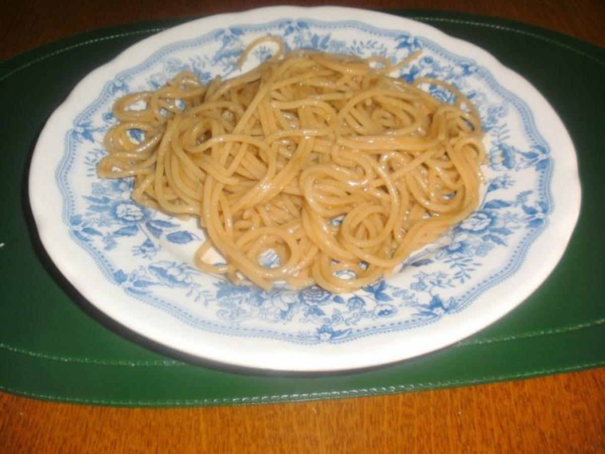 Spaghetti, gekocht "ohne Wasser" - Rezept von Pitterling