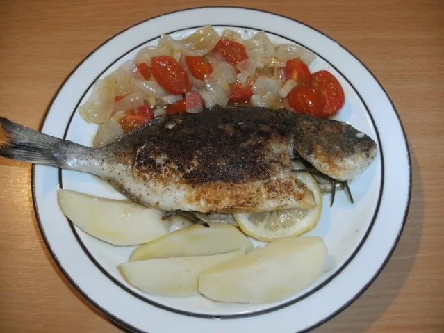 Fisch: Dorade gebraten - Rezept