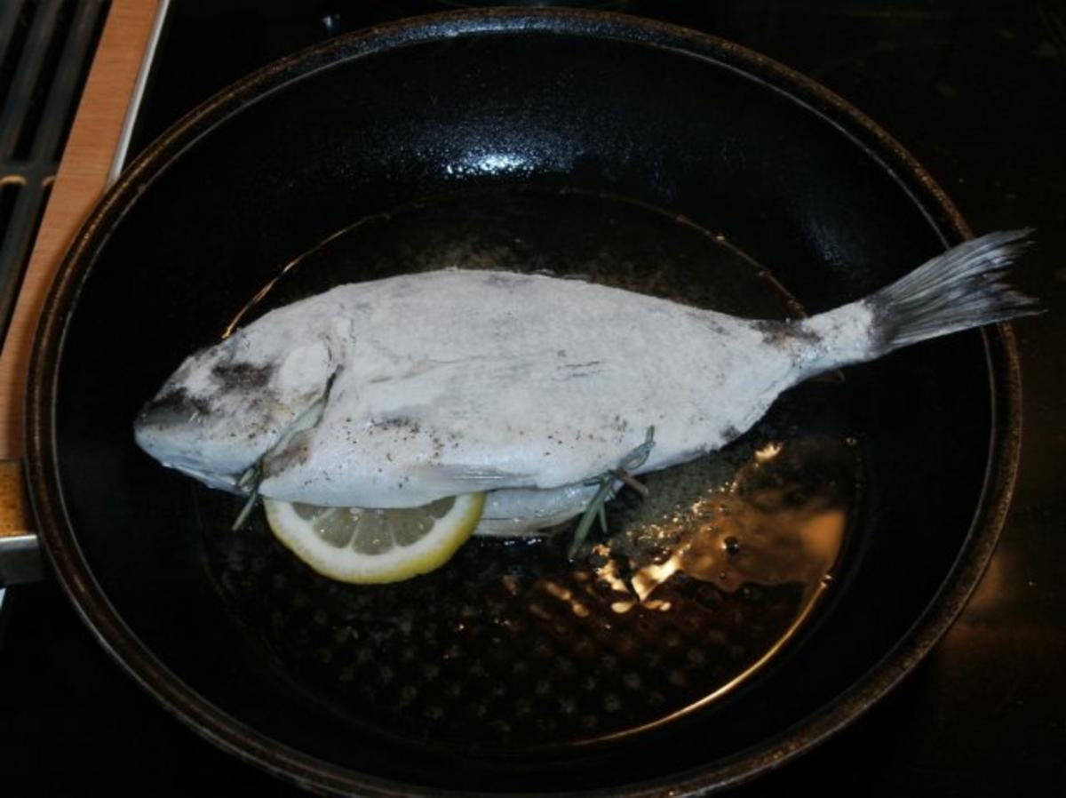 Fisch: Dorade gebraten - Rezept - Bild Nr. 2