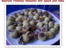 Kartoffeln: Pommes Noisettes mit Speck und Parmesan - Rezept